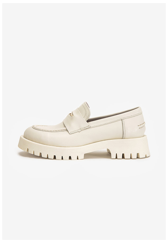 Inuovo Slipper Leder Offwhite - surf4shoes