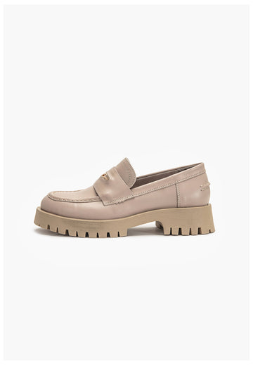 Inuovo Slipper Leder Creme - surf4shoes