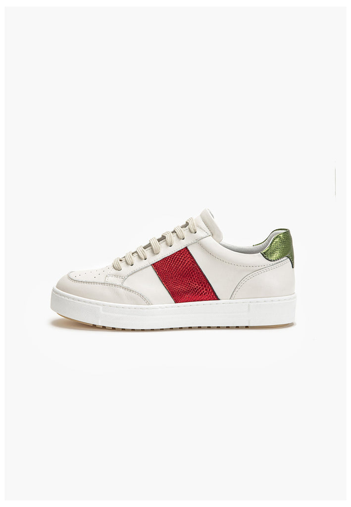 Inuovo Sneaker Leder Rot - surf4shoes