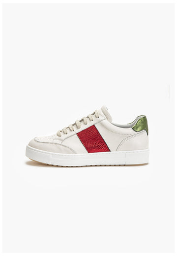 Inuovo Sneaker Leder Rot - surf4shoes