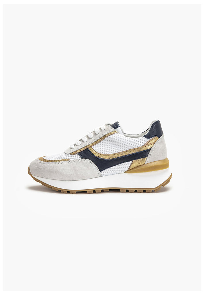 Inuovo Sneaker Leder Gold - surf4shoes