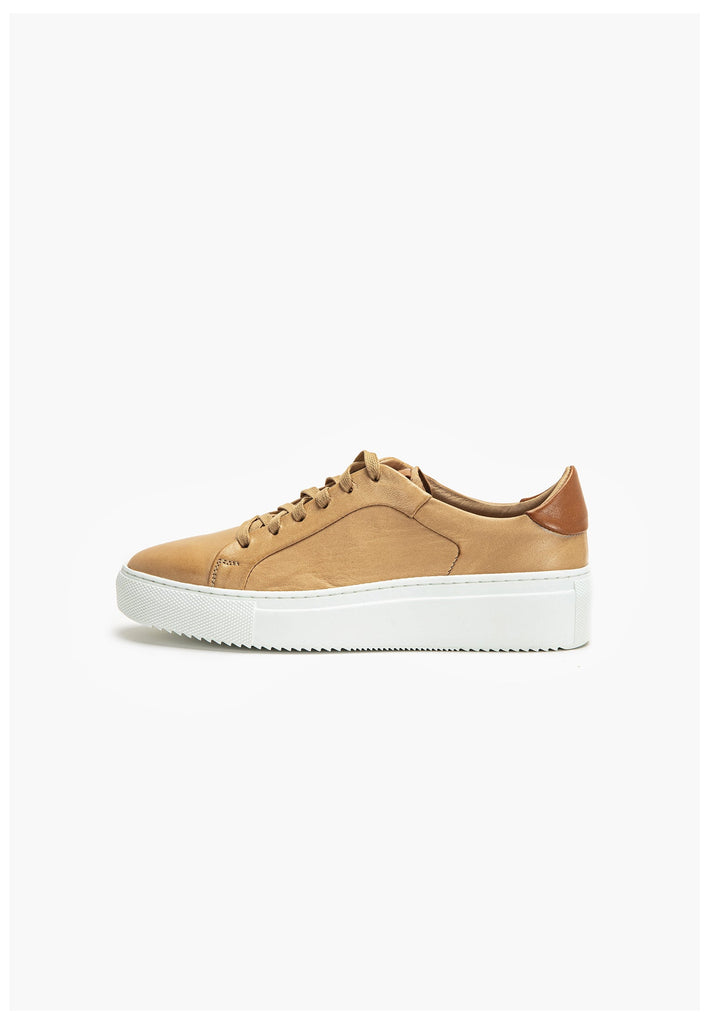 Inuovo Sneaker Leder Hellbraun - surf4shoes