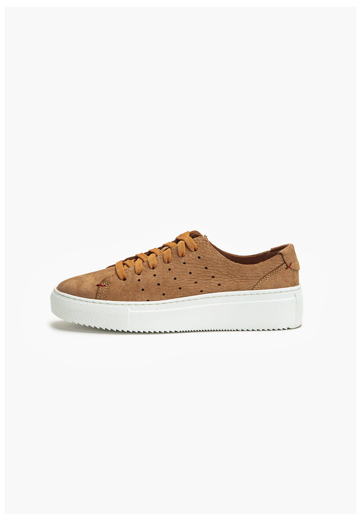 Inuovo Sneaker Leder Tan - surf4shoes