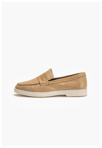 Inuovo Slipper Leder Hellbraun - surf4shoes