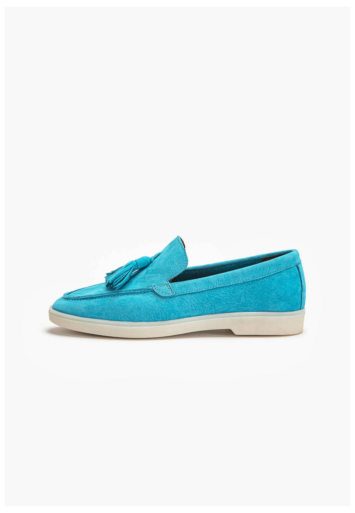 Inuovo Slipper Leder Türkis - surf4shoes