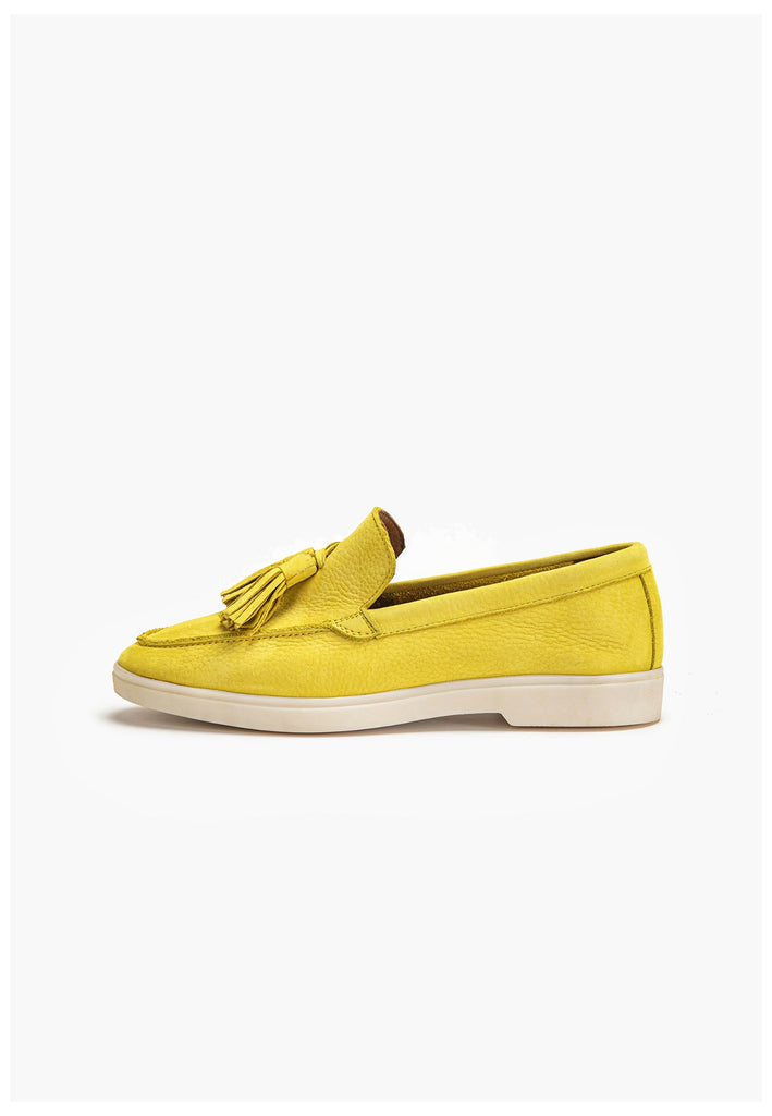 Inuovo Slipper Leder Yellow - surf4shoes