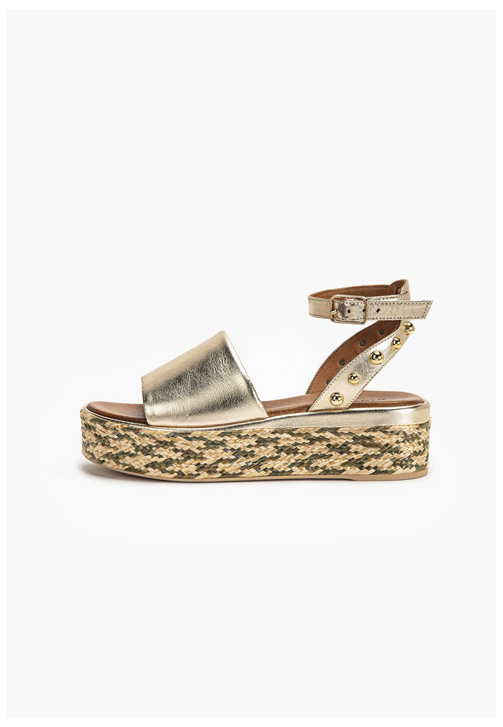 Inuovo Sandalen Leder Gold - surf4shoes