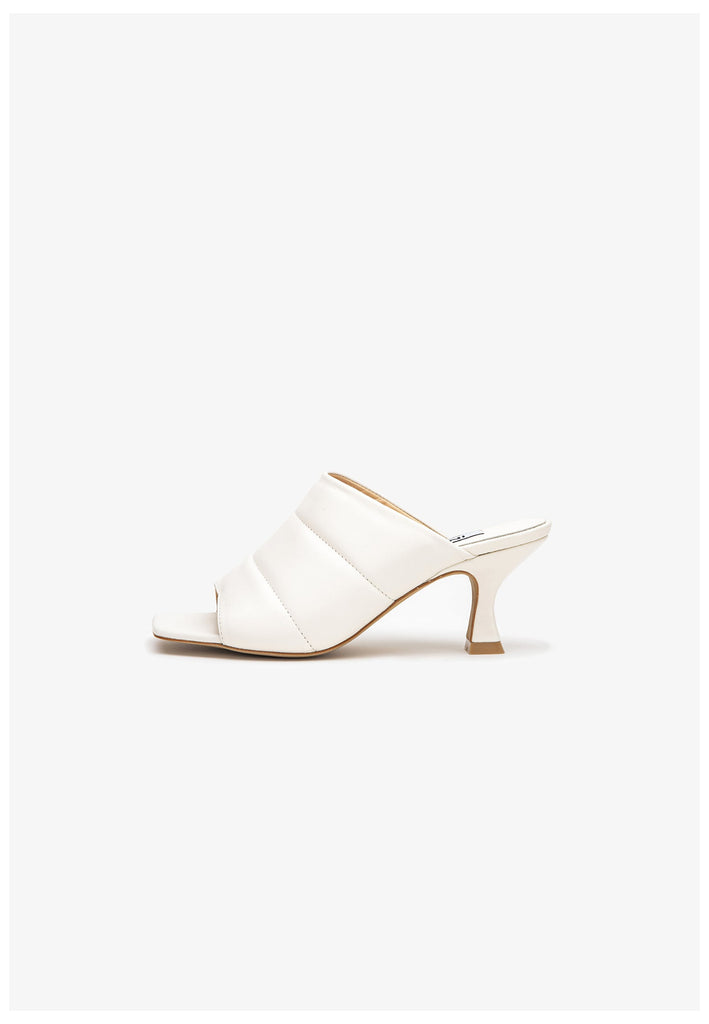 Inuovo Pantoletten Leder Weiß - surf4shoes