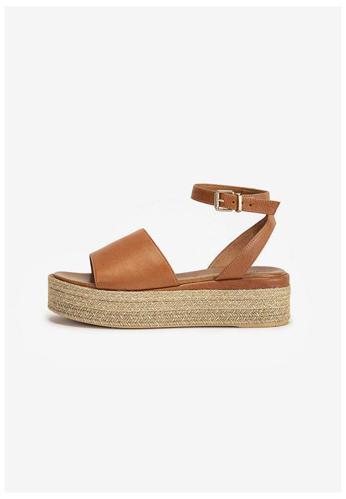 Inuovo Sandalen Leder Mittelbraun - surf4shoes