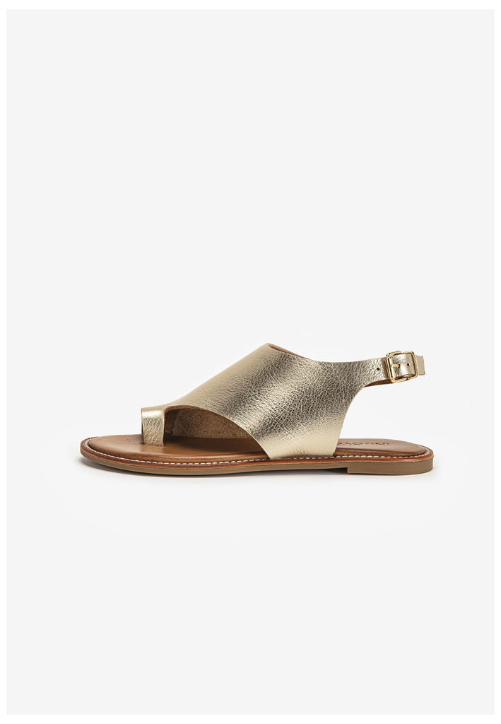 Inuovo Sandalen Leder Gold - surf4shoes