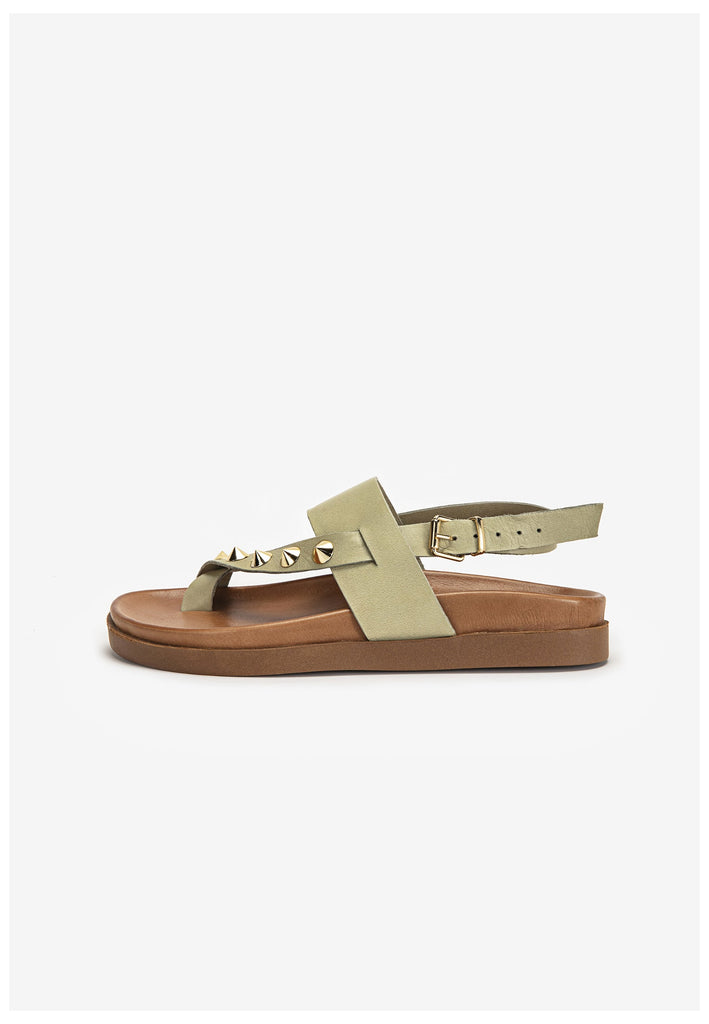 Inuovo Sandalen Leder Olive - surf4shoes