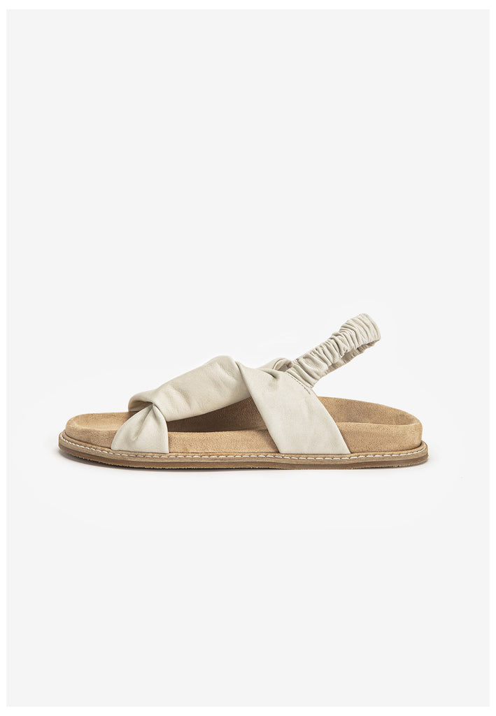Inuovo Sandalen Leder Hellbeige - surf4shoes