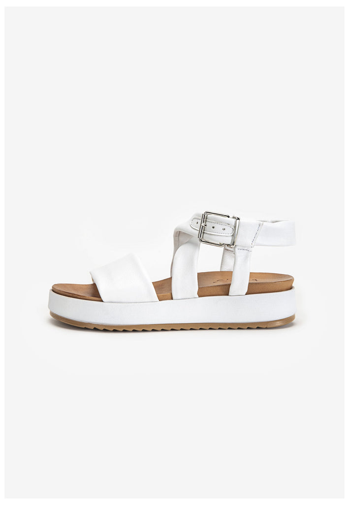 Inuovo Sandalen Leder Weiß - surf4shoes