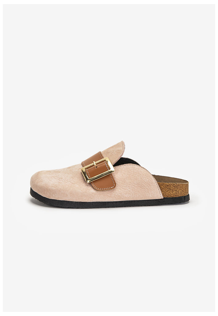 Inuovo Pantoletten Leder Rosa - surf4shoes
