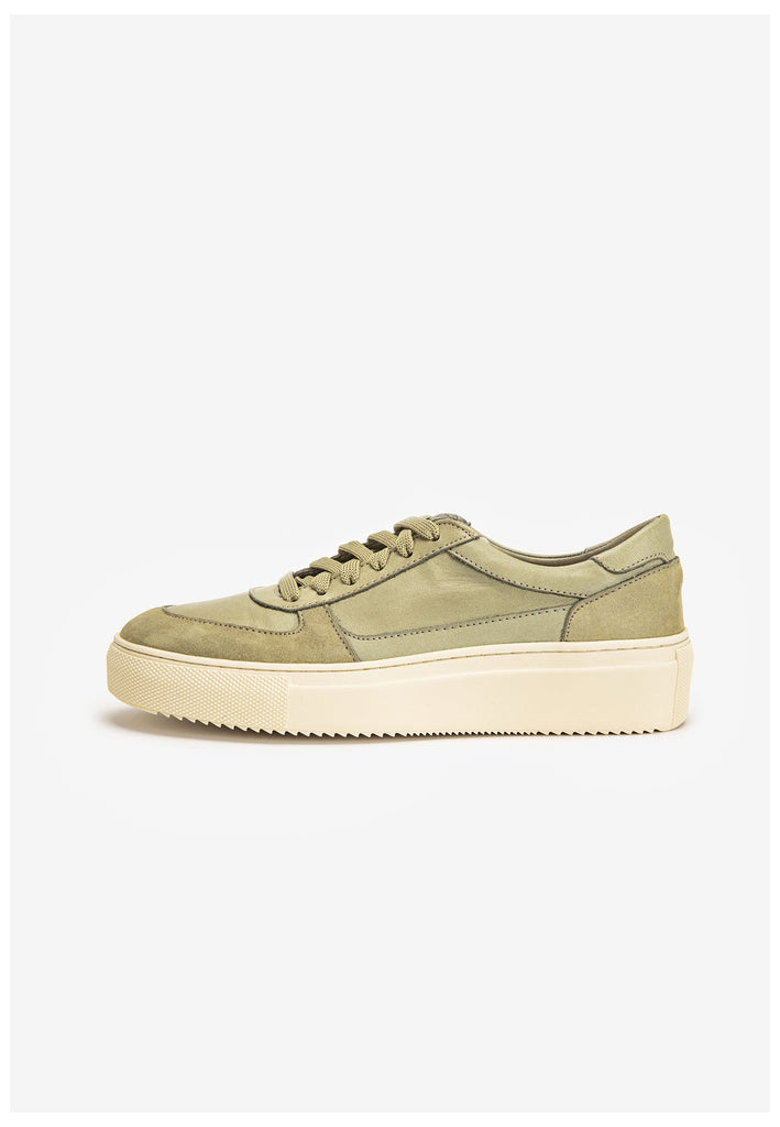 Inuovo Sneaker Leder Olive - surf4shoes