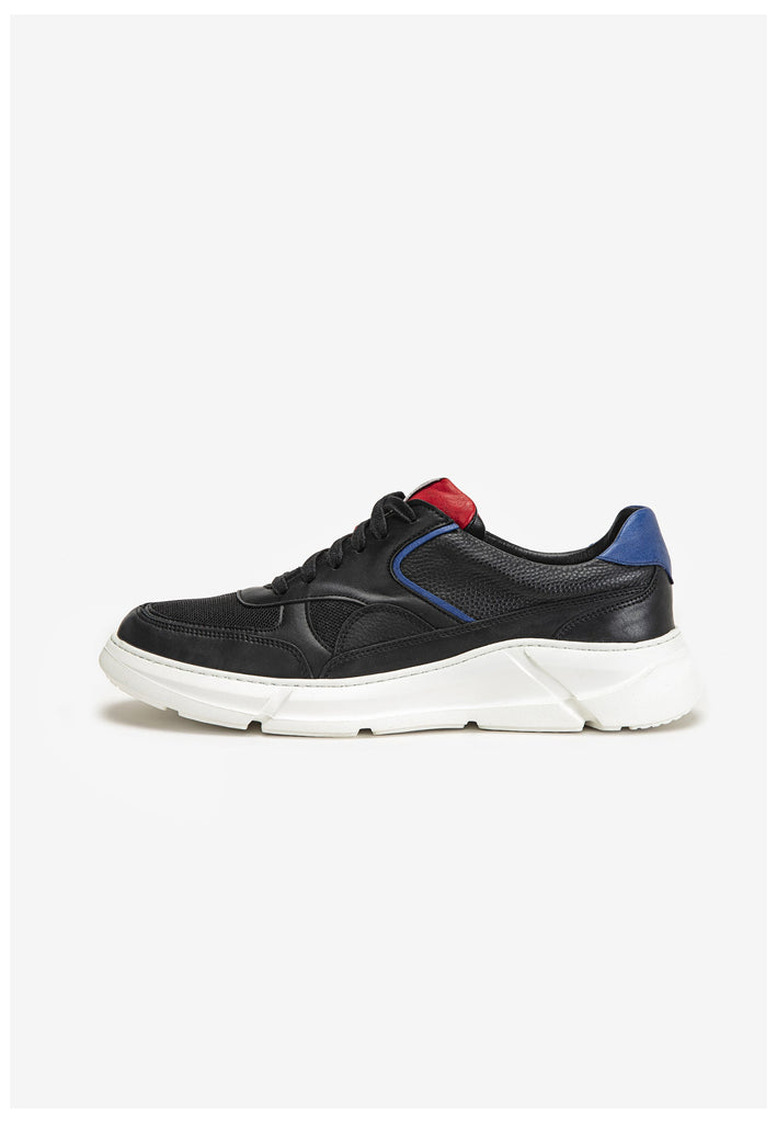 Inuovo Sneaker Leder Schwarz - surf4shoes