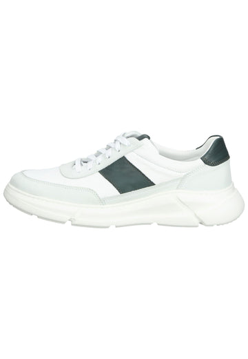 Inuovo Sneaker Leder Weiß/Blau - surf4shoes