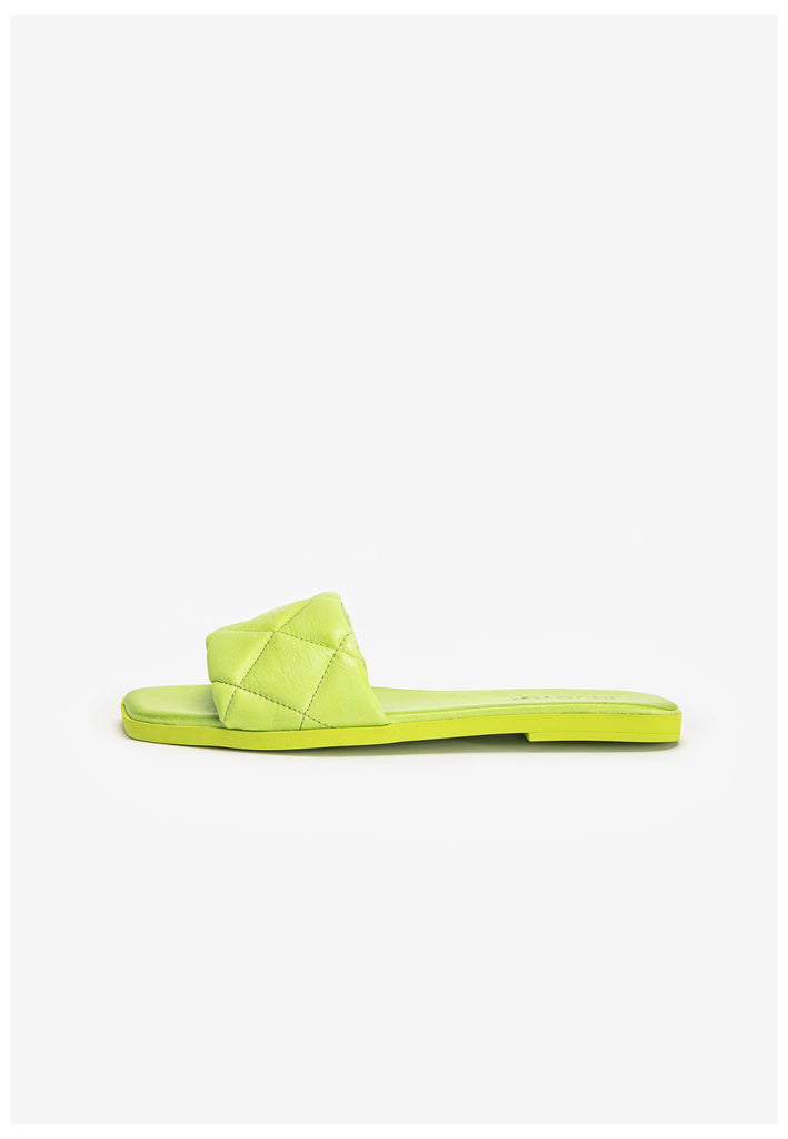 Inuovo Pantoletten Leder Pistachio - surf4shoes