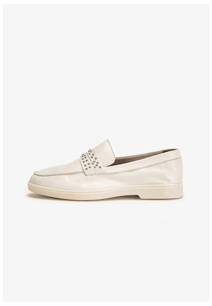 Inuovo Slipper Leder Creme - surf4shoes