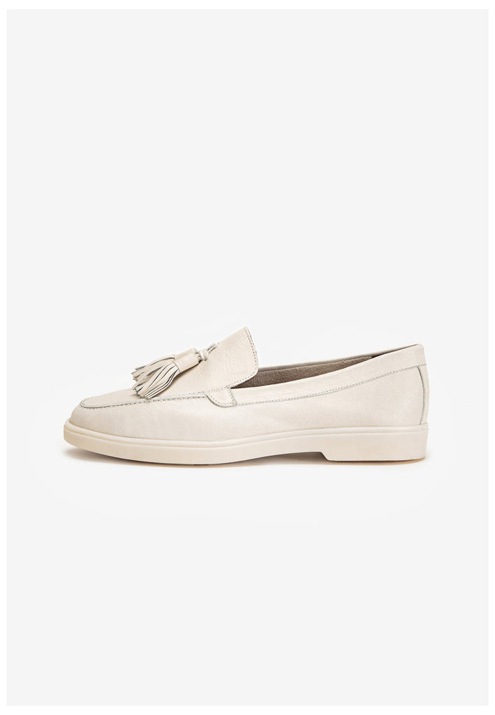 Inuovo Slipper Leder Creme - surf4shoes