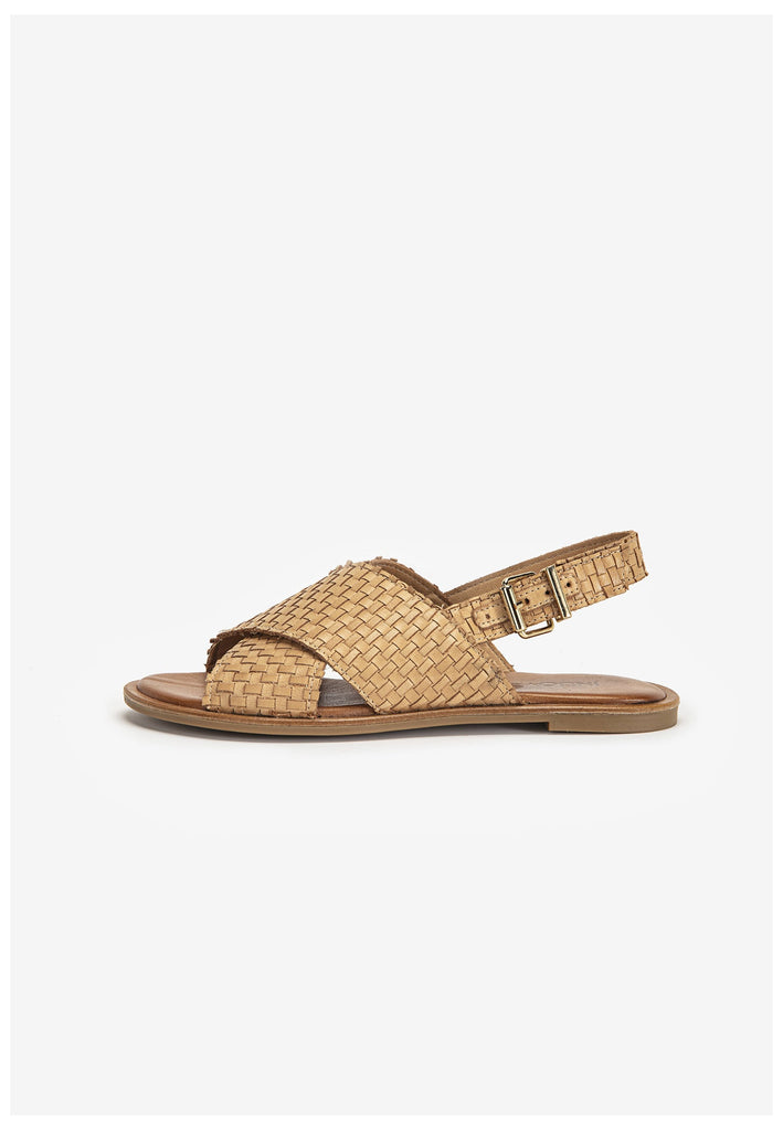 Inuovo Sandalen Leder Hellbraun - surf4shoes