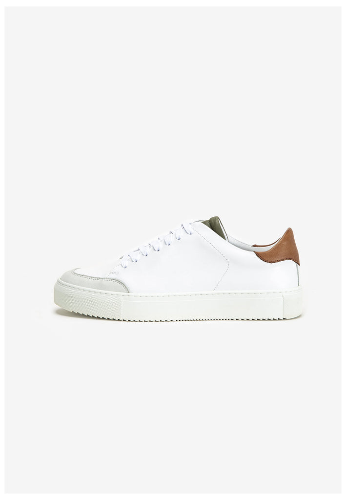 Inuovo Sneaker Leder Bone - surf4shoes