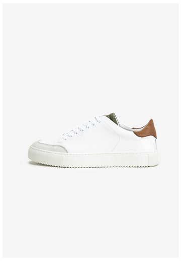 Inuovo Sneaker Leder Bone - surf4shoes