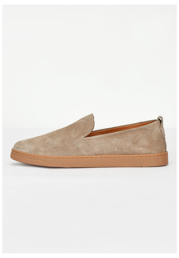 Inuovo Slipper Veloursleder Beige - surf4shoes