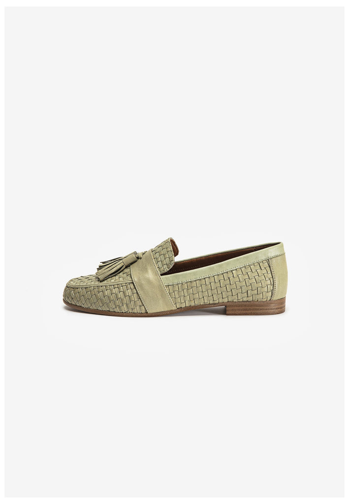 Inuovo Slipper Leder Olive - surf4shoes