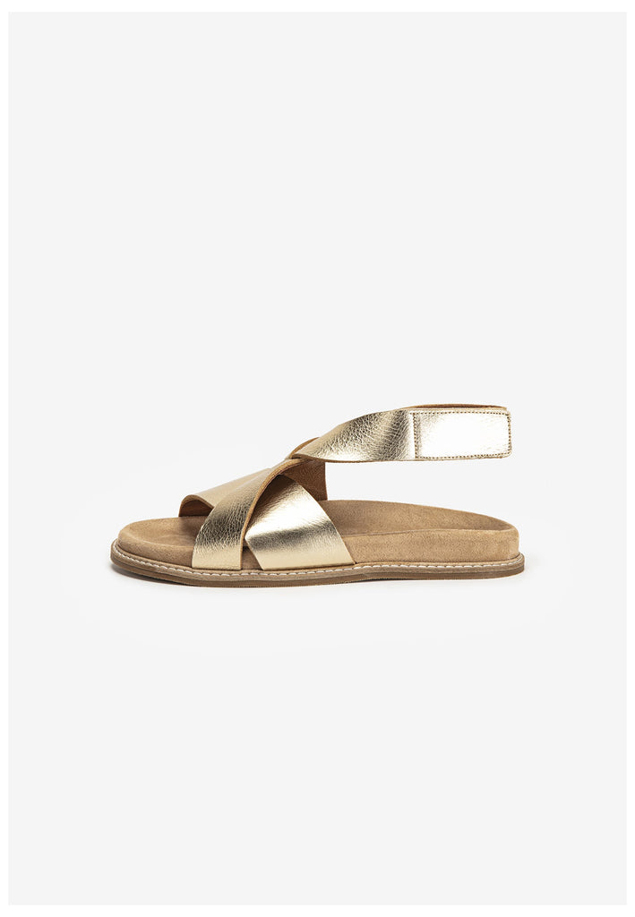 Inuovo Sandalen Leder Gold - surf4shoes