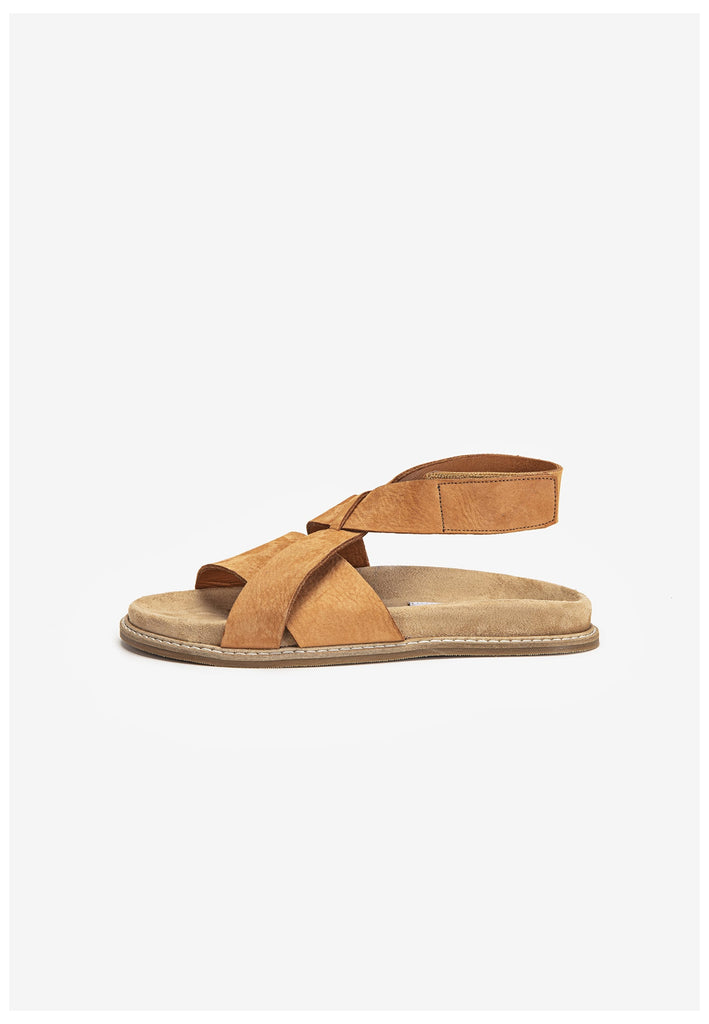 Inuovo Sandalen Leder Mittelbraun - surf4shoes