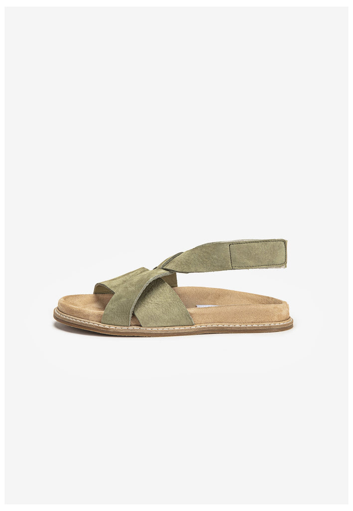 Inuovo Sandalen Leder Olive - surf4shoes