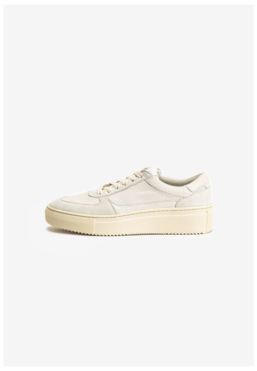 Inuovo Sneaker Leder Bone - surf4shoes