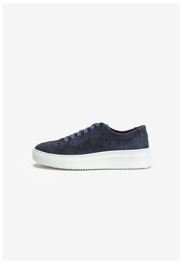 Inuovo Sneaker Leder Blau - surf4shoes