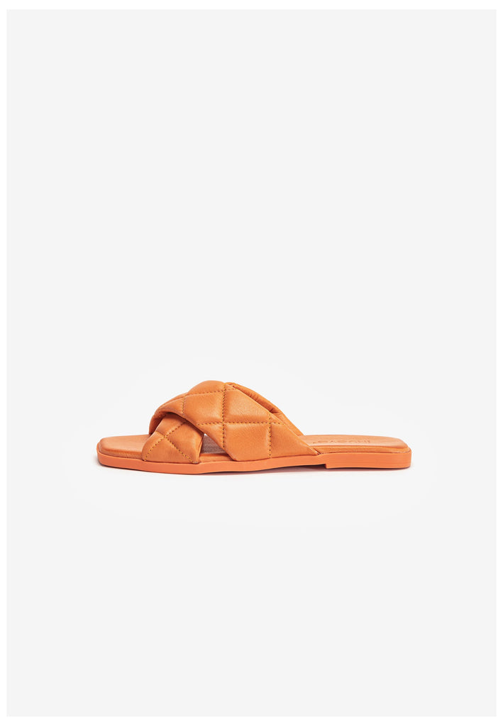 Inuovo Pantoletten Leder Orange - surf4shoes