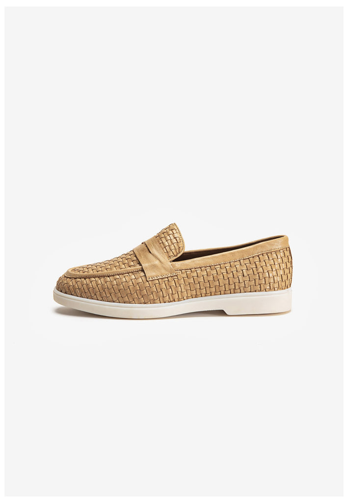 Inuovo Slipper Leder Hellbraun - surf4shoes