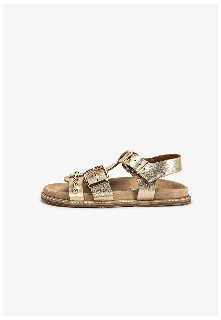 Inuovo Sandalen Leder Gold - surf4shoes