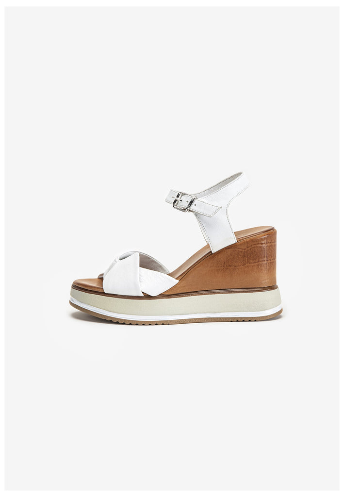 Inuovo Sandalen Leder Weiß - surf4shoes