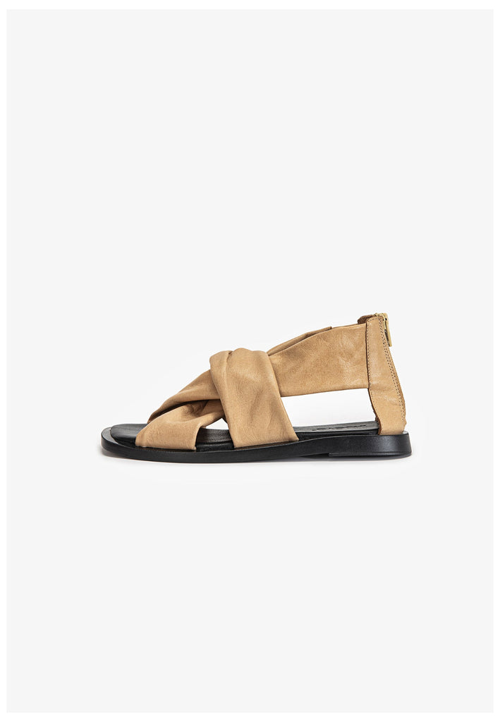 Inuovo Sandalen Leder Hellbraun - surf4shoes