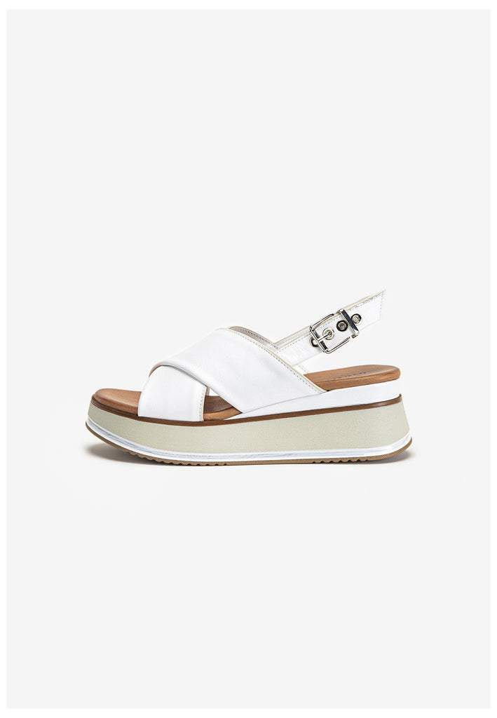 Inuovo Sandalen Leder Weiß - surf4shoes