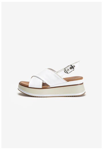 Inuovo Sandalen Leder Weiß - surf4shoes