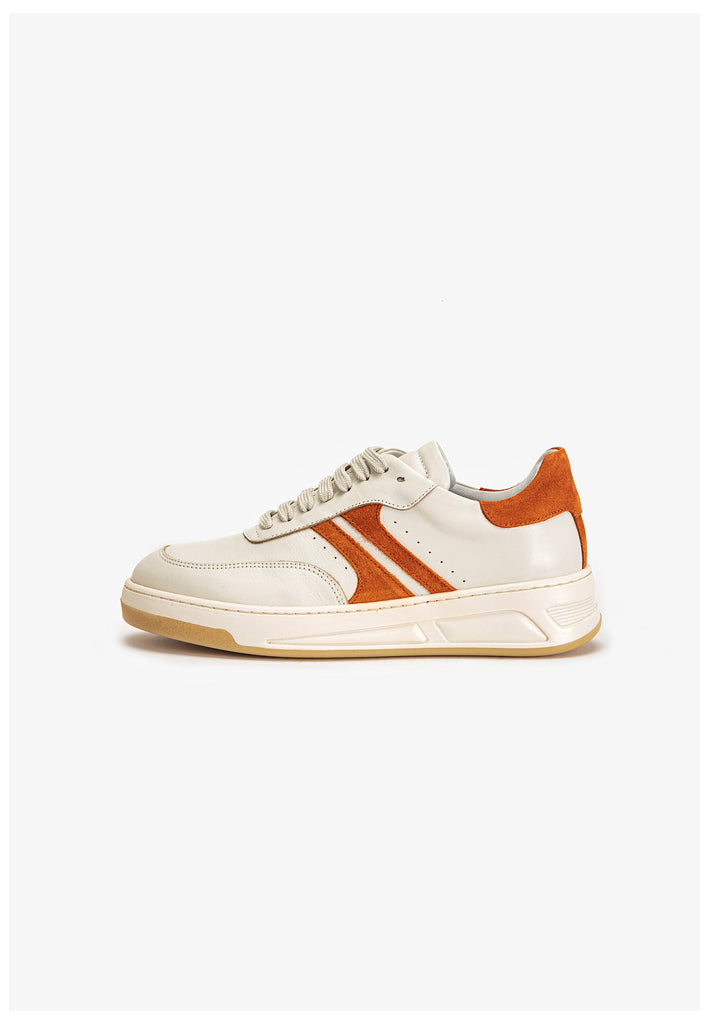 Inuovo Sneaker Leder Orange - surf4shoes