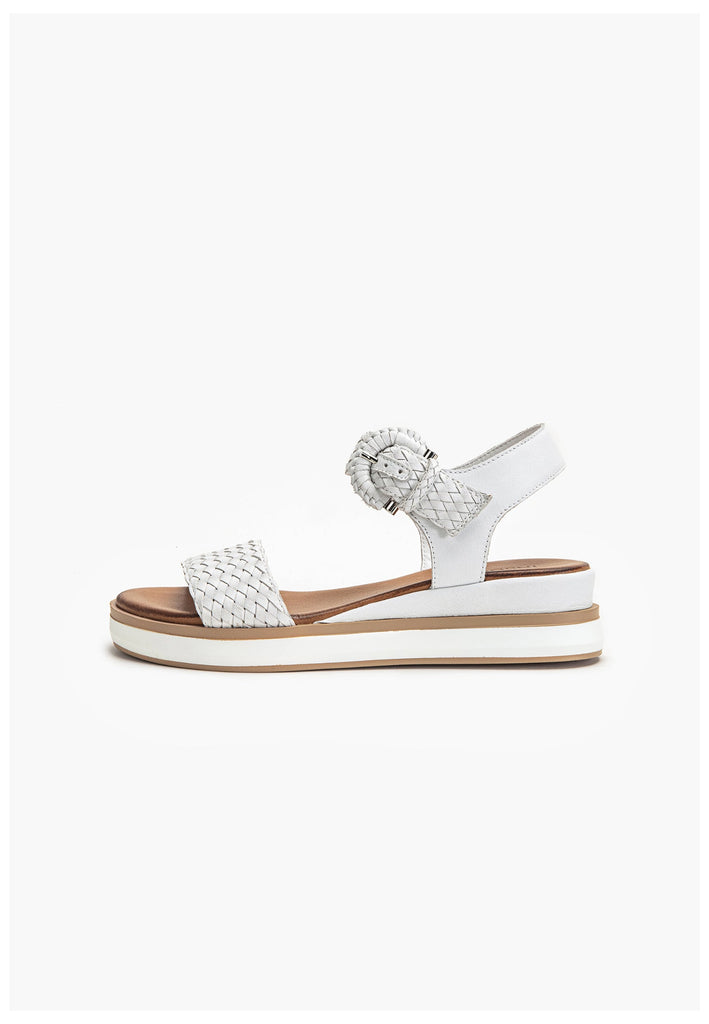 Inuovo Sandalen Leder Weiß - surf4shoes