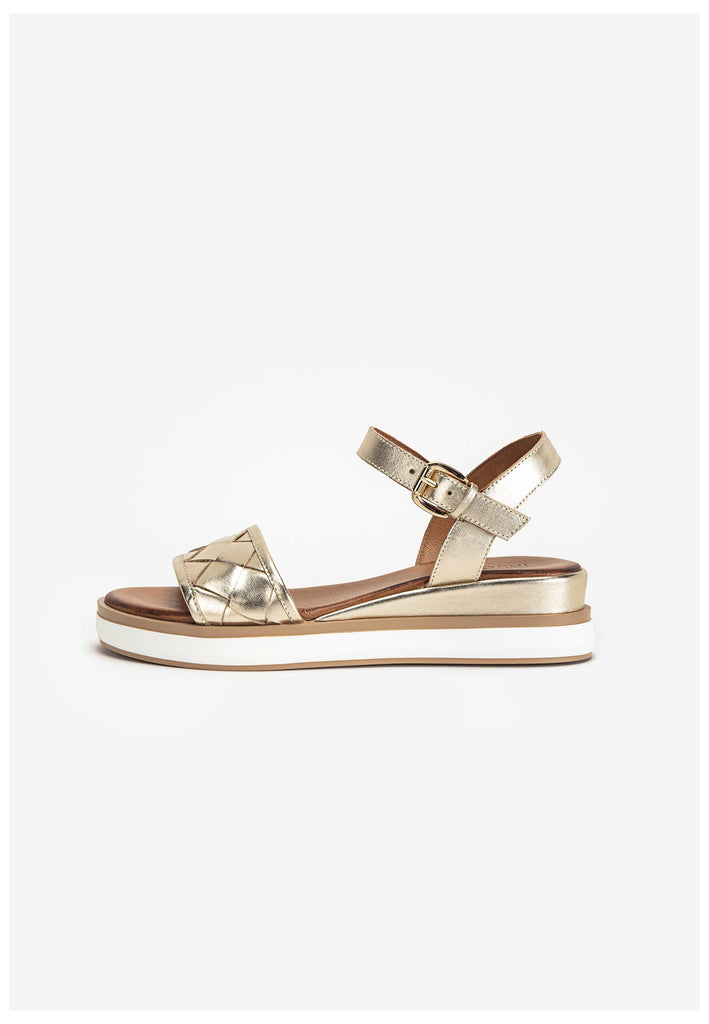 Inuovo Sandalen Leder Gold - surf4shoes