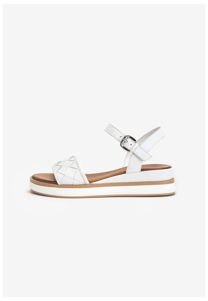 Inuovo Sandalen Leder Weiß - surf4shoes