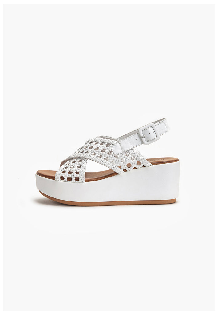 Inuovo Sandalen Leder Weiß - surf4shoes