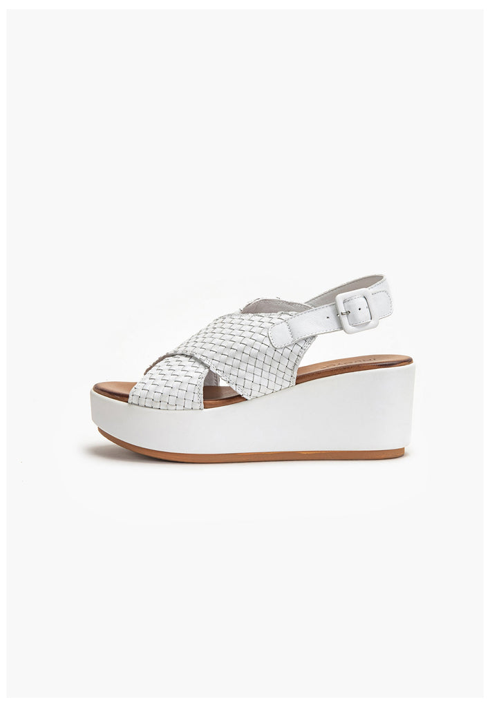 Inuovo Sandalen Leder Weiß - surf4shoes