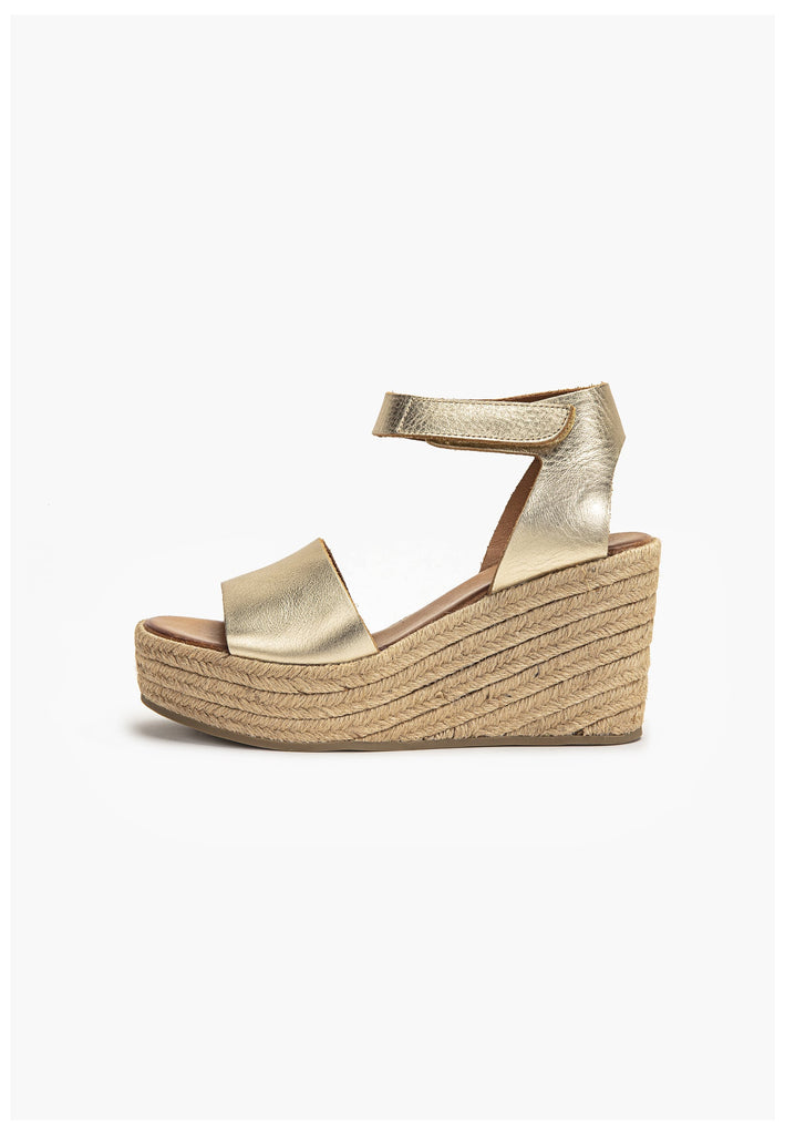 Inuovo Sandalen Leder Gold - surf4shoes