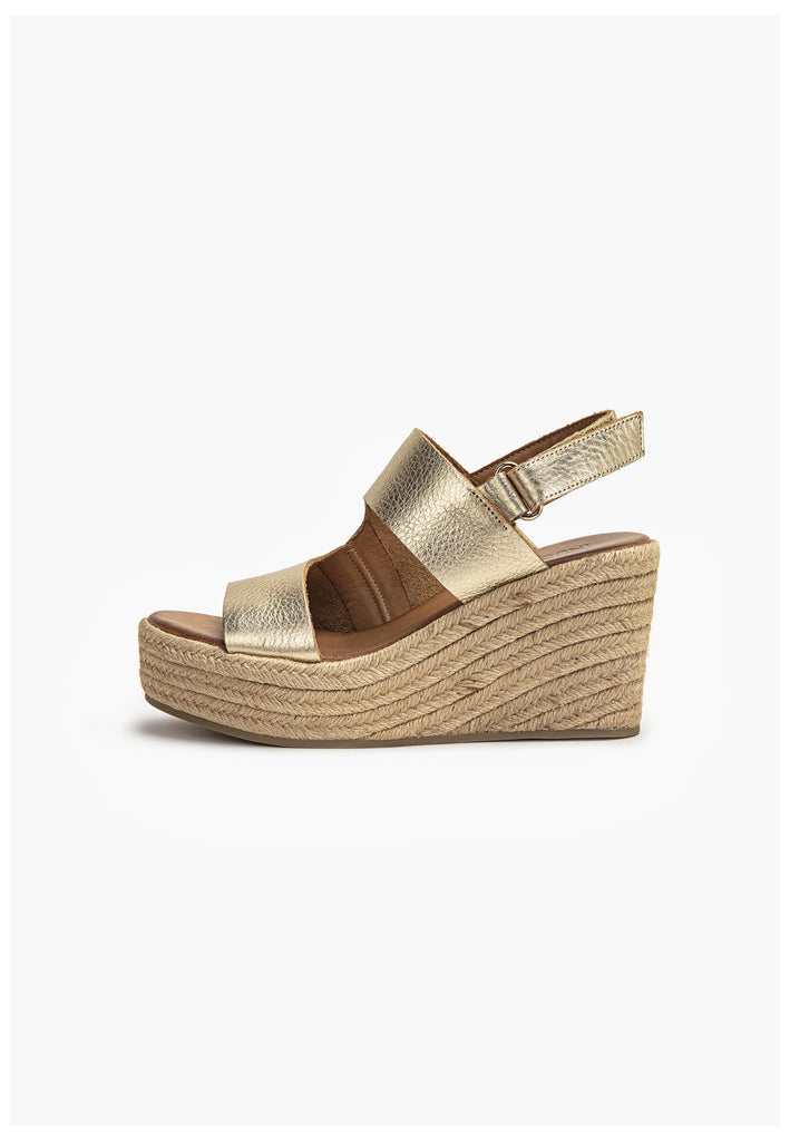 Inuovo Sandalen Leder Gold - surf4shoes