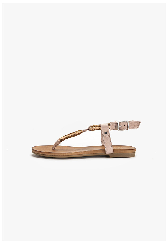 Inuovo Sandalen Leder/Textil Rosa - surf4shoes